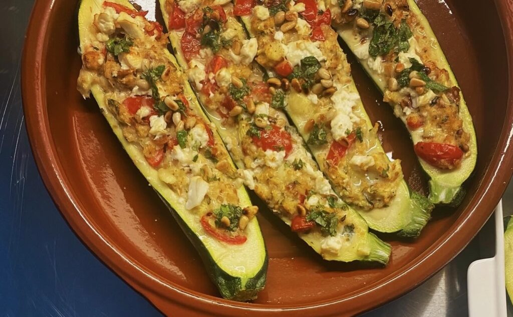 Gevulde courgette (v)