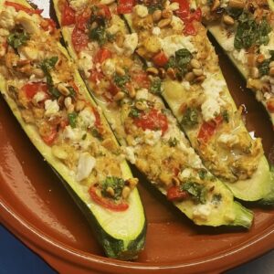 Gevulde courgette (v)