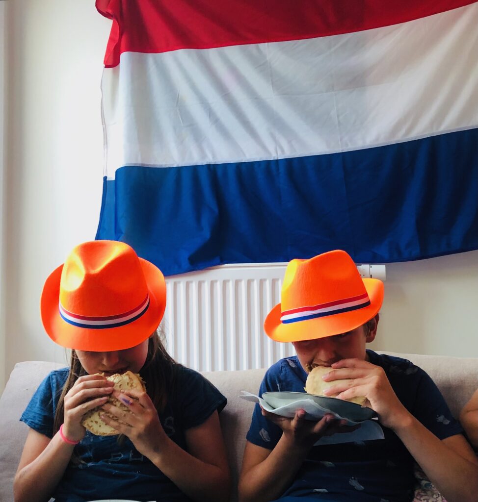 Kleintje pita kipshawarma