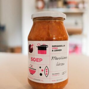 Marokkaanse linzensoep (v)