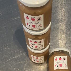 Kip met aardappeltjes & appelmoes