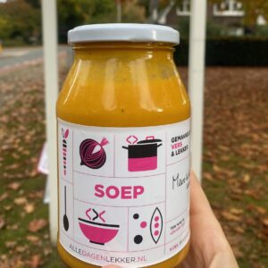 UITVERKOOP Pittige Marokkaanse wortelsoep (v)