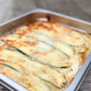 Courgettelasagne met ricotta (v)