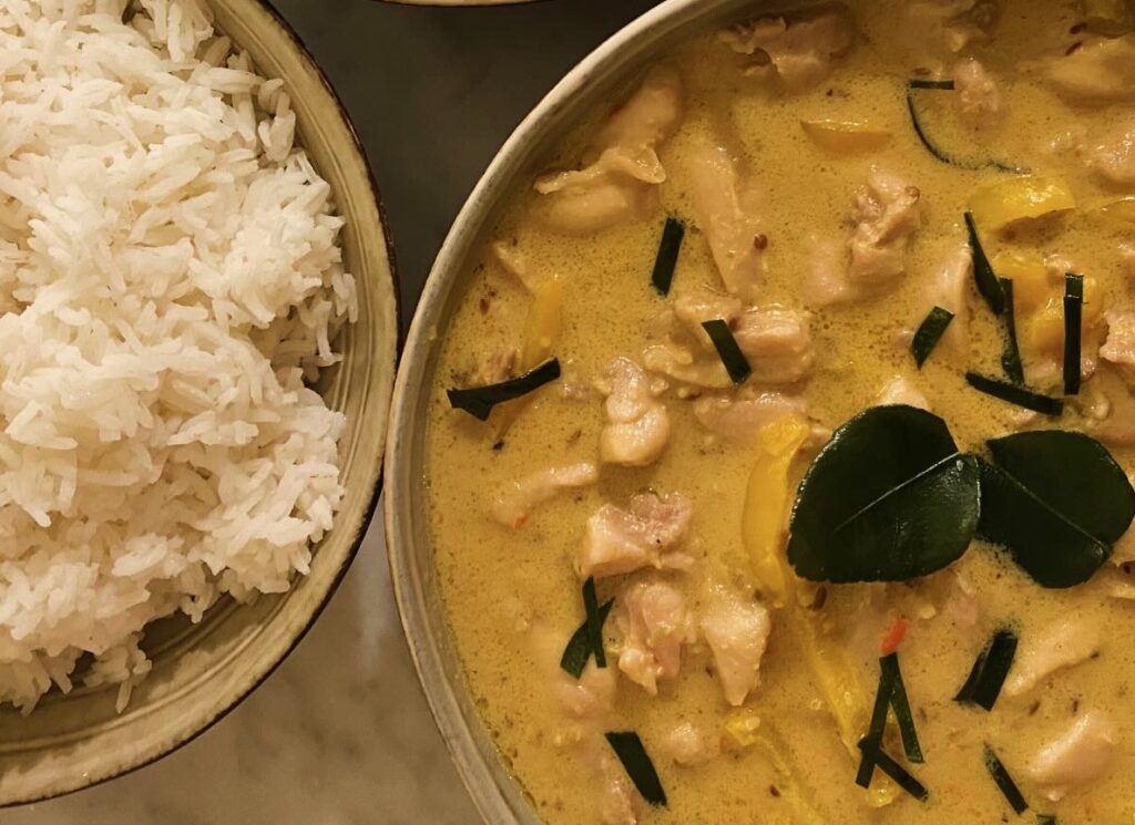 Kleintje Panang curry