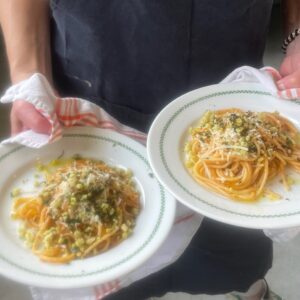 Pasta met uienragù