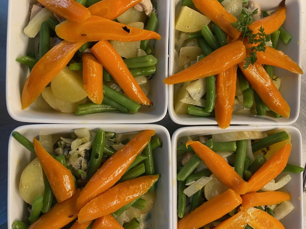 Vegetarische nazomerstoof